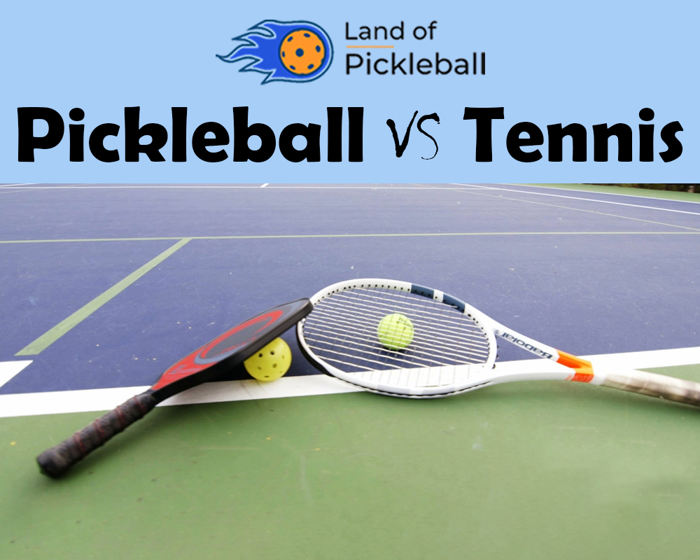 Pickleball vs tennis