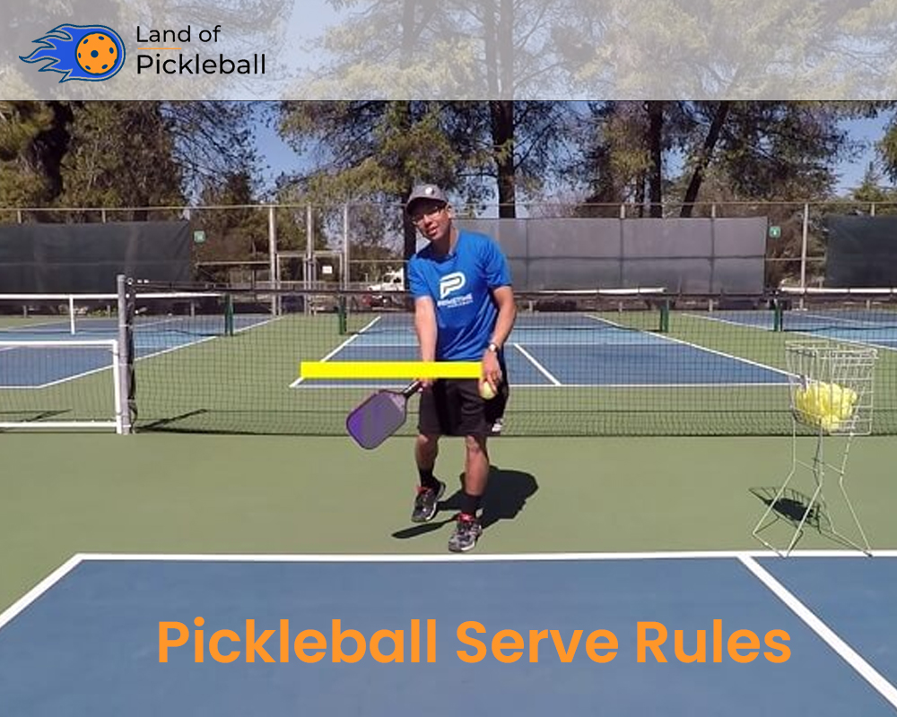 Pickleball serve rules