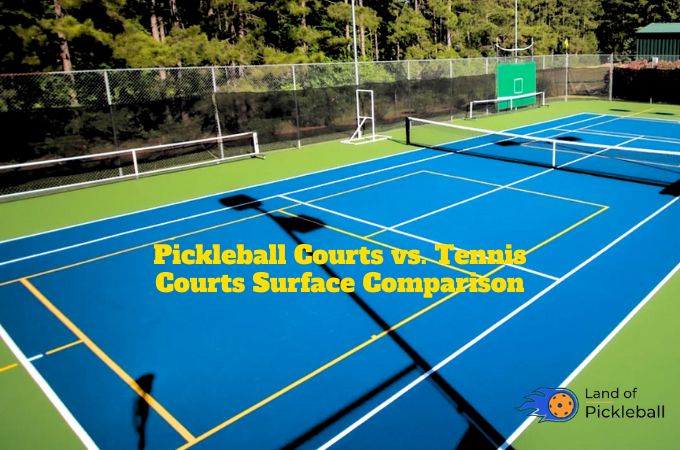 Pickleball Courts vs. Tennis Courts Surface Comparison