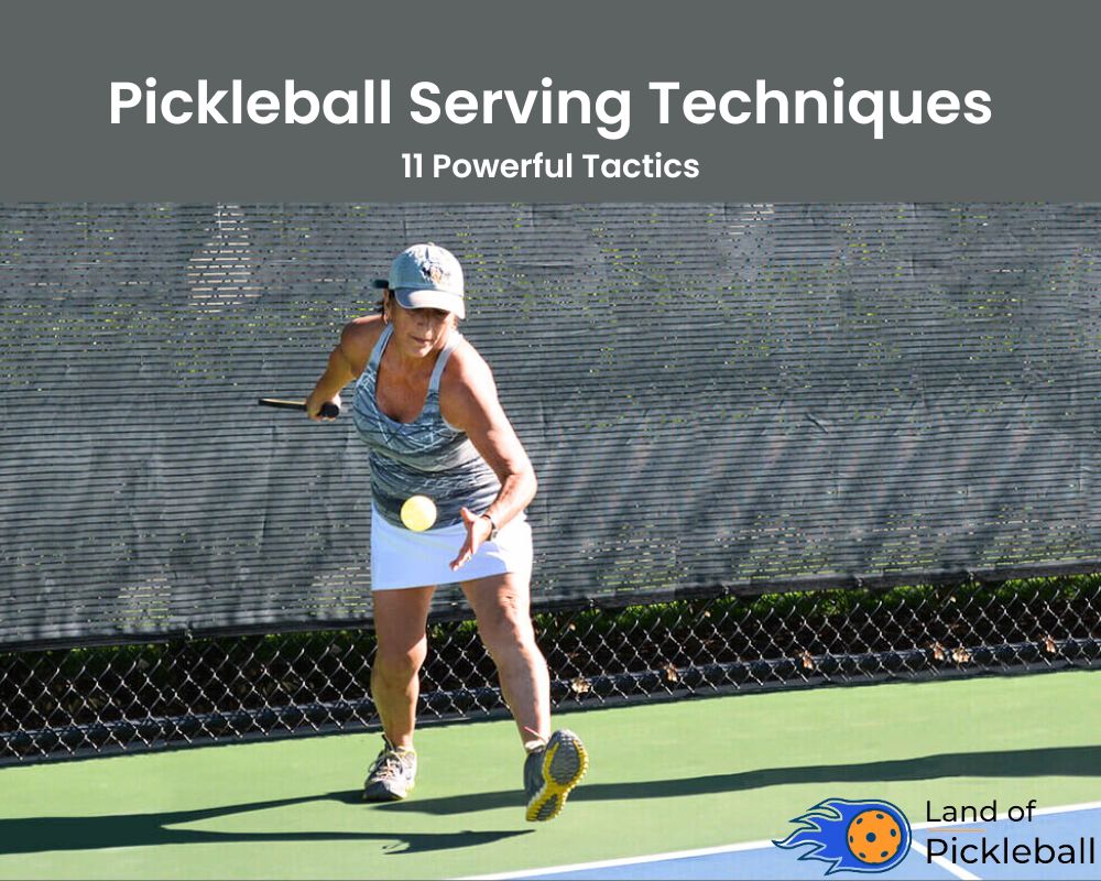 Pickleball Serving Techniques