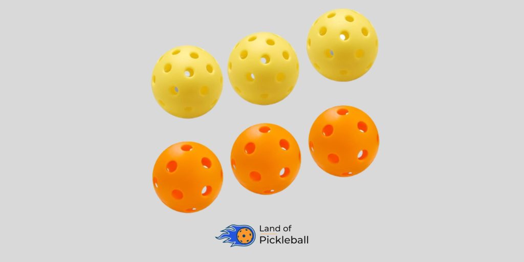 let's analyze your personal preference whether you are willing to play indoor or outdoor pickleball match. now pick up your ball.
