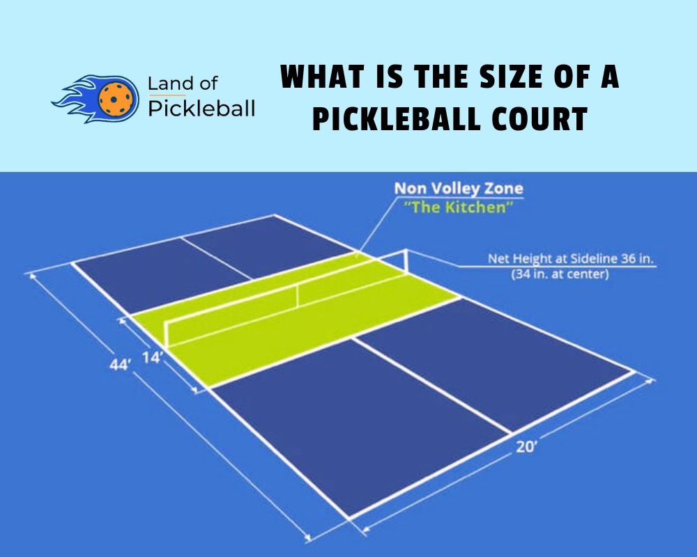 What is the Size of a Pickleball Court