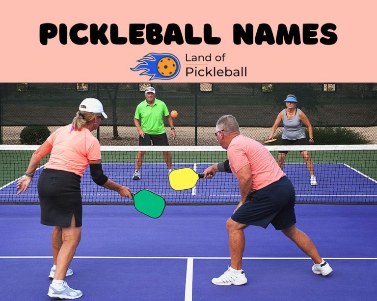 Pickleball Names | 10+ Impressive Club Terms