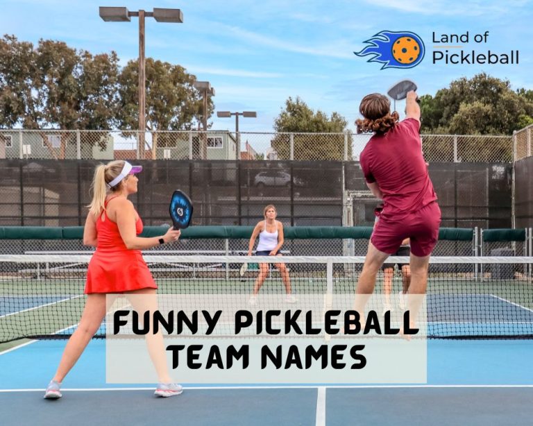 300+ Funny Pickleball Team Names