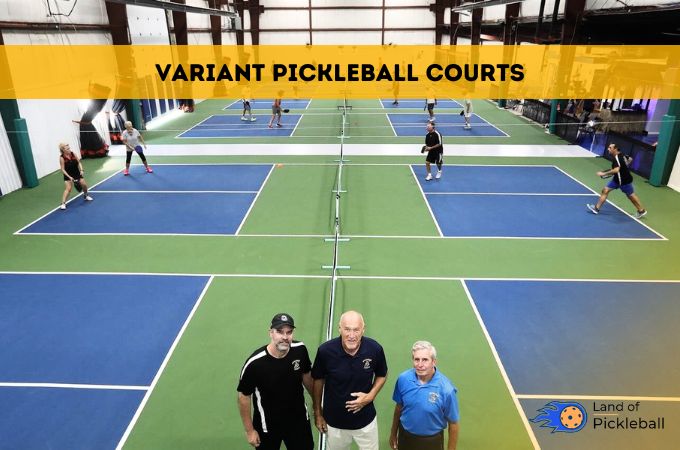 Variations of Pickleball Courts