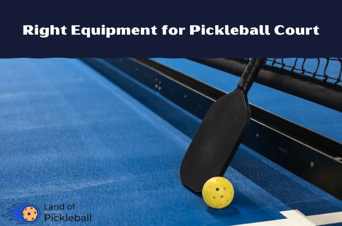 Pickleball Court equipment