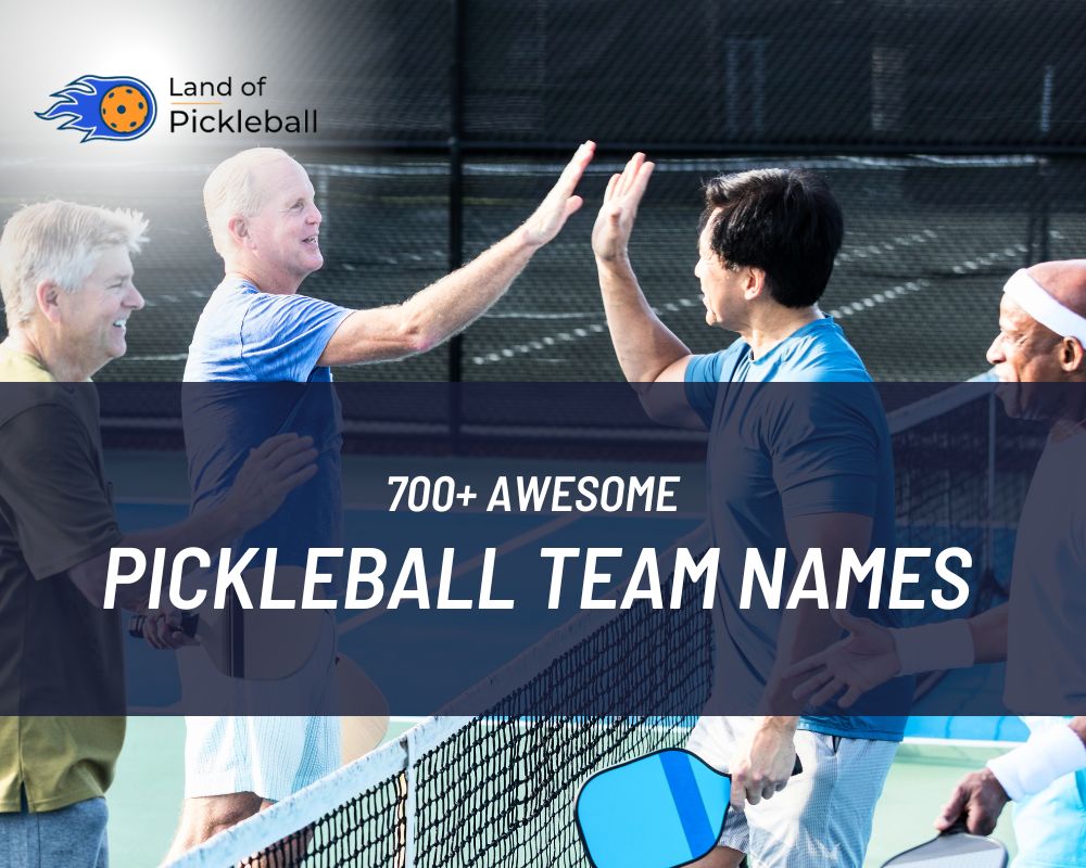 Awesome Pickleball Team Names