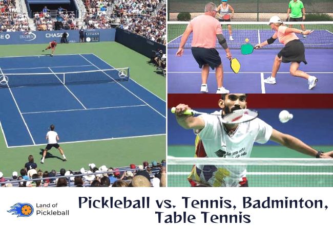 Pickleball is a combination of What Sports?