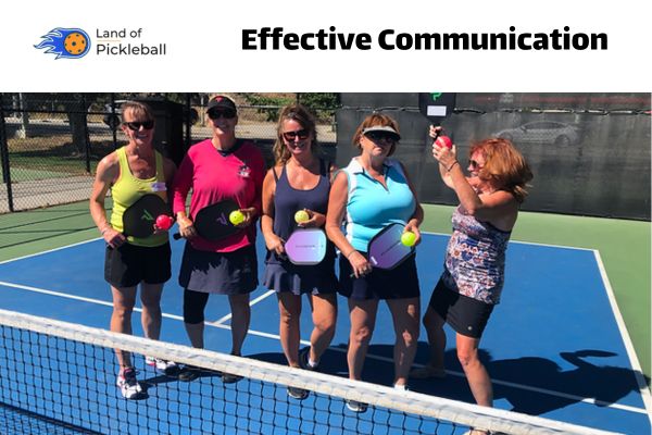 Effective Communication in pickleball court